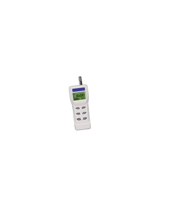 Medidor de CO2, humedad relativa y temperatura. Medidor de CO2, humedad relativa y temperatura.