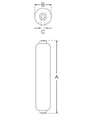 Cartucho pos-filtro alcalino regulador de pH, Ósmosis Inversa Domestica