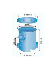 Filtro Exterior de Recogida Aguas Pluviales