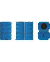 Lote de 5 Depósitos modulares base rectangular para agua potable de 2000 Litros