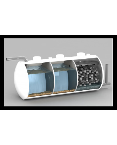 Depuradora Biológica de Oxidación Total para viviendas de 4 a 10