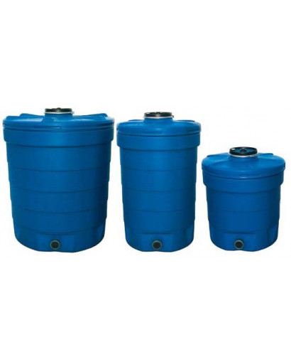 Deposito modular base circular para agua potable de 350 Litros