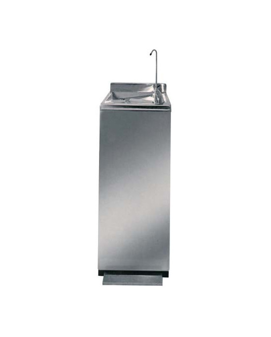 Fuente enfriadora de Agua en Acero inox. conexión a red