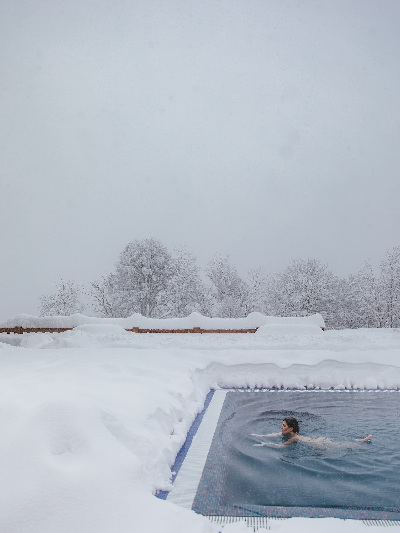 piscina invierno