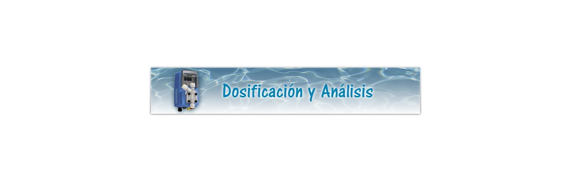 Equipos de dosificacion y analisis para el hogar Mister Agua